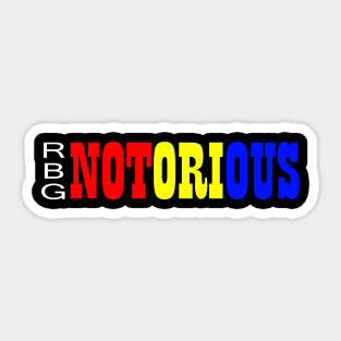 RBG Logo - 16 Sticker